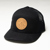 Fly Low Leather Patch Hat
