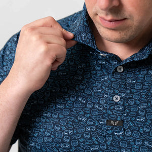 Men's 100 Dollar Hamburger Pilot Polo