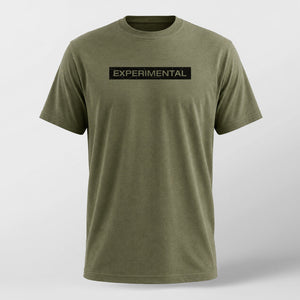 Experimental aviation t-shirt in green