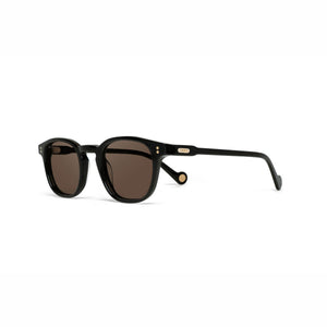 Kora pilot sunglasses in Obsidian, alternate angle