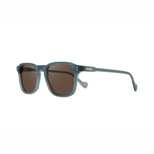 Oden pilot sunglasses in Frost, alternate angle