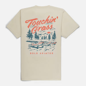Touchin' Grass Tee Bold Aviator
