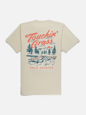 Touchin' Grass Tee Bold Aviator