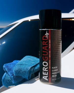 AeroGuard 13 oz aircraft windshield cleaner by AeroPlex Labs